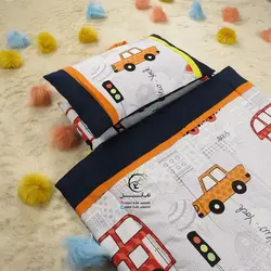 تشک مسافرتی کودک بنددار طرح ماشین