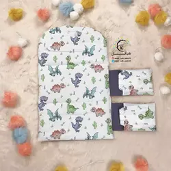 تشک و زیرانداز تعویض کودک طرح دایناسور