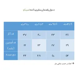 بادی رکابی نوزادی اسپیکو مدل زنبور