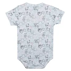 بادی آستین کوتاه نوزادی بی بی وان مدل حیوانات