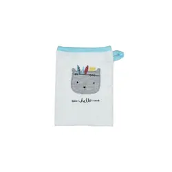 ست حوله 5 تیکه نوزادی بی بی وان مدل سرخپوستی