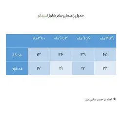 شلوار نوزادی اسپیکو مدل اتوبوس