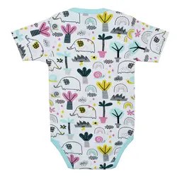 بادی آستین کوتاه نوزادی اسپیکو مدل تیفانی