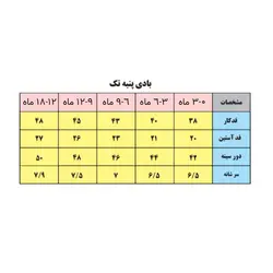 بادی آستین کوتاه بی بی وان کد 102 -10