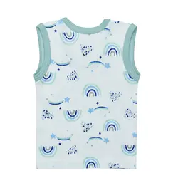 تاپ نوزادی مدل رنگین کمان