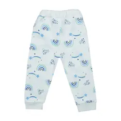 شلوار چاپی نوزادی مدل رنگین کمان