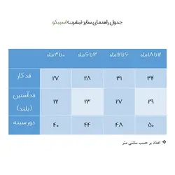 تیشرت آستین کوتاه نوزادی اسپیکو مدل پارادایس کد 1