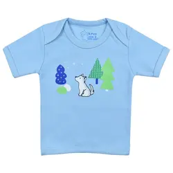 تی شرت آستین کوتاه نوزادی اسپیکو مدل کاج