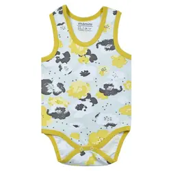 زیردکمه رکابی نوزادی مانینی مدل گل و زنبور