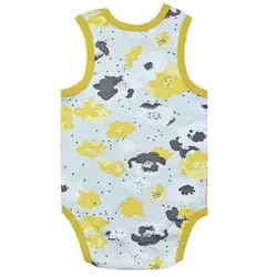 زیردکمه رکابی نوزادی مانینی مدل گل و زنبور