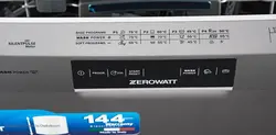 ماشین ظرفشویی زیرووات مدل ZDP1T67PW/K