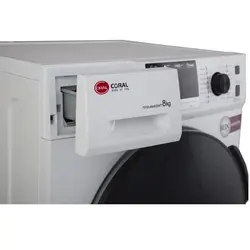 ماشین لباسشویی کرال مدل TFW-48403 با ظرفیت 8 کیلوگرم