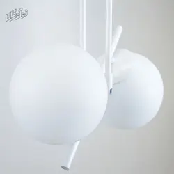 لوستر دو شعله چشمه نور کد A1234/2 - نوآورکالا