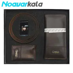 ست هدیه کیف و کمربند چرم Gucci (چرم مصنوعی) - فروشگاه اینترنتی نوآورکالا
