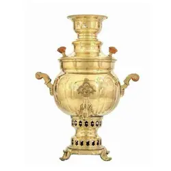 سماور زغالی 3 لیتری طاووس