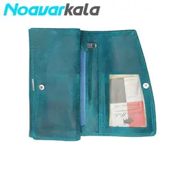 ست هدیه کیف و کمربند زنانه چرم بوفالو سیاه