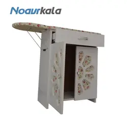 میز اتو و چرخ خیاطی مدل 717 ام دی اف | میز اتو و چرخ خیاطی - نوآور کالا