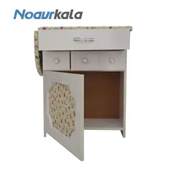 میز اتو و چرخ خیاطی مدل 712 ام دی اف | میز اتو و چرخ خیاطی - نوآور کالا