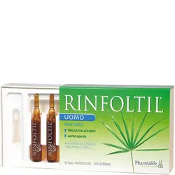 محلول ضد ریزش مو آقایان Rinfoltil Men رینفولتیل فارمالایف 10ویال 10 عددی