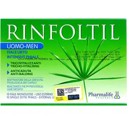 محلول ضد ریزش مو آقایان Rinfoltil Men رینفولتیل فارمالایف 10ویال 10 عددی