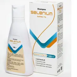 شامپو ضد شوره پلاس آسادرم سلنیوم سولفاید 1% 140 میلی لیتر