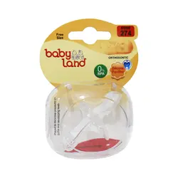 پستانک ارتودنسی تمام سیلیکون Pacifier 274 بی بی لند