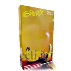 کاندوم سیمپلکس میوه ای با اسانس موز 12 تایی + دستمال آنتی باکتریال