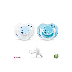 پستانک ارتودنسی 0 تا 6 ماه ( مخصوص شب ) فیلیپس اونت