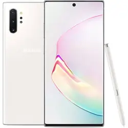 گوشی موبایل سامسونگ Samsung Galaxy Note10 plus 512GB Mobile Phone -white