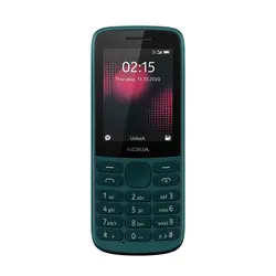 گوشی موبایل نوکیا مدل 215 4G دو سیم کارت ظرفیت 128 مگابایت و رم 64 مگابایت - سبز