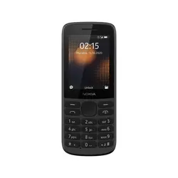 گوشی موبایل نوکیا مدل 215 4G دو سیم کارت ظرفیت 128 مگابایت و رم 64 مگابایت - مشکی