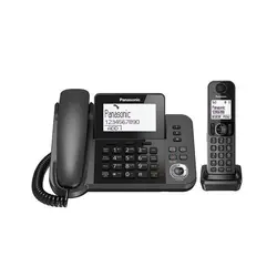 تلفن بی سیم پاناسونیک مشکی Panasonic KX-TGF۳۲۰BX Wireless Phone