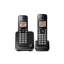 تلفن بی سیم پاناسونیک مشکی Panasonic TG-C352 Wireless Phone