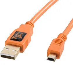 کابل Tether Tools TetherPro USB 2.0 to 5-Pin Mini-USB Cable