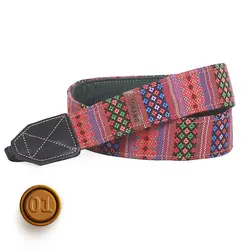 بند دوربین ترنگ طرح گلیم قرمز Torang neck strap