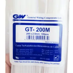 بست کمربندی پلاستیکی GW 20Cm