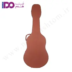 هاردکیس چوبی چرمی قفل دار گیتار