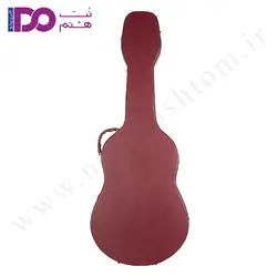 هاردکیس چوبی چرمی قفل دار گیتار