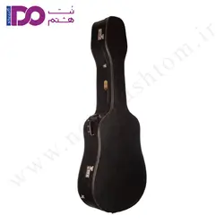 هاردکیس چوبی چرمی قفل دار گیتار