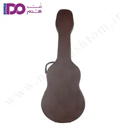 هاردکیس چوبی چرمی قفل دار گیتار