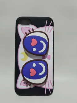 قاب آیفون 7/8 پاپ سوکت دار مدل Cat