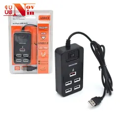 هاب 5 پورت USB 2.0 مچر مدل MR-212