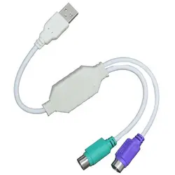 کابل تبدیل ps2 به USB به طول 30 سانتی متر