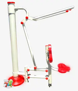 پرس سرشانه پلی اتیلنی - تجهیزات مهد کودک نوین تویز