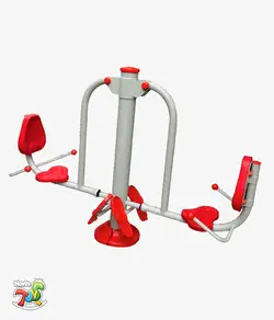 پرس پا دوطرفه پلی اتیلنی- تجهیزات مهد کودک نوین تویز