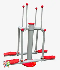 اسکی گام زن دوطرفه پلی اتیلنی - تجهیزات ورزشی پارکی نوین تویز