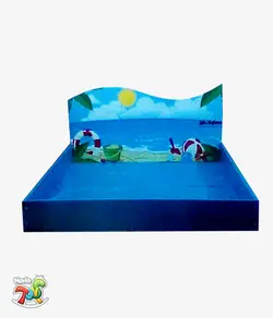 استخر شن طرحدار | تجهیزات مهد کودک نوین تویز
