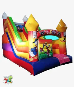 سرسره بادی 4 قلعه متوسط