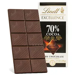 شکلات تلخ 70 درصد اکسلنس لینت – lindt
