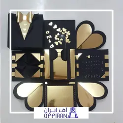جعبه سورپرایز مدل قلب